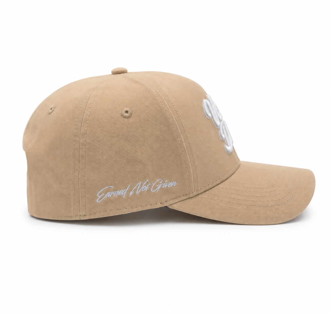 Khaki-Chocolate Suede Under-Brim
