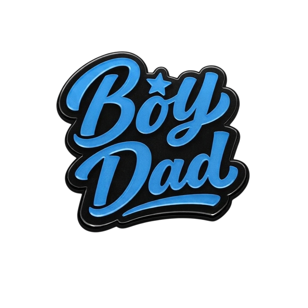 Boy Dad Pins