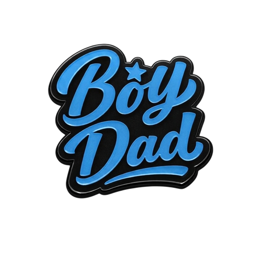 Boy Dad Pins
